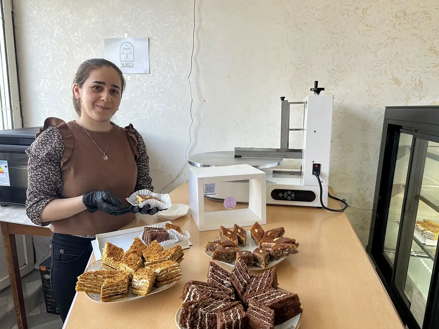 Mariam's Story - Artsakh refugee pastry chef empowerment