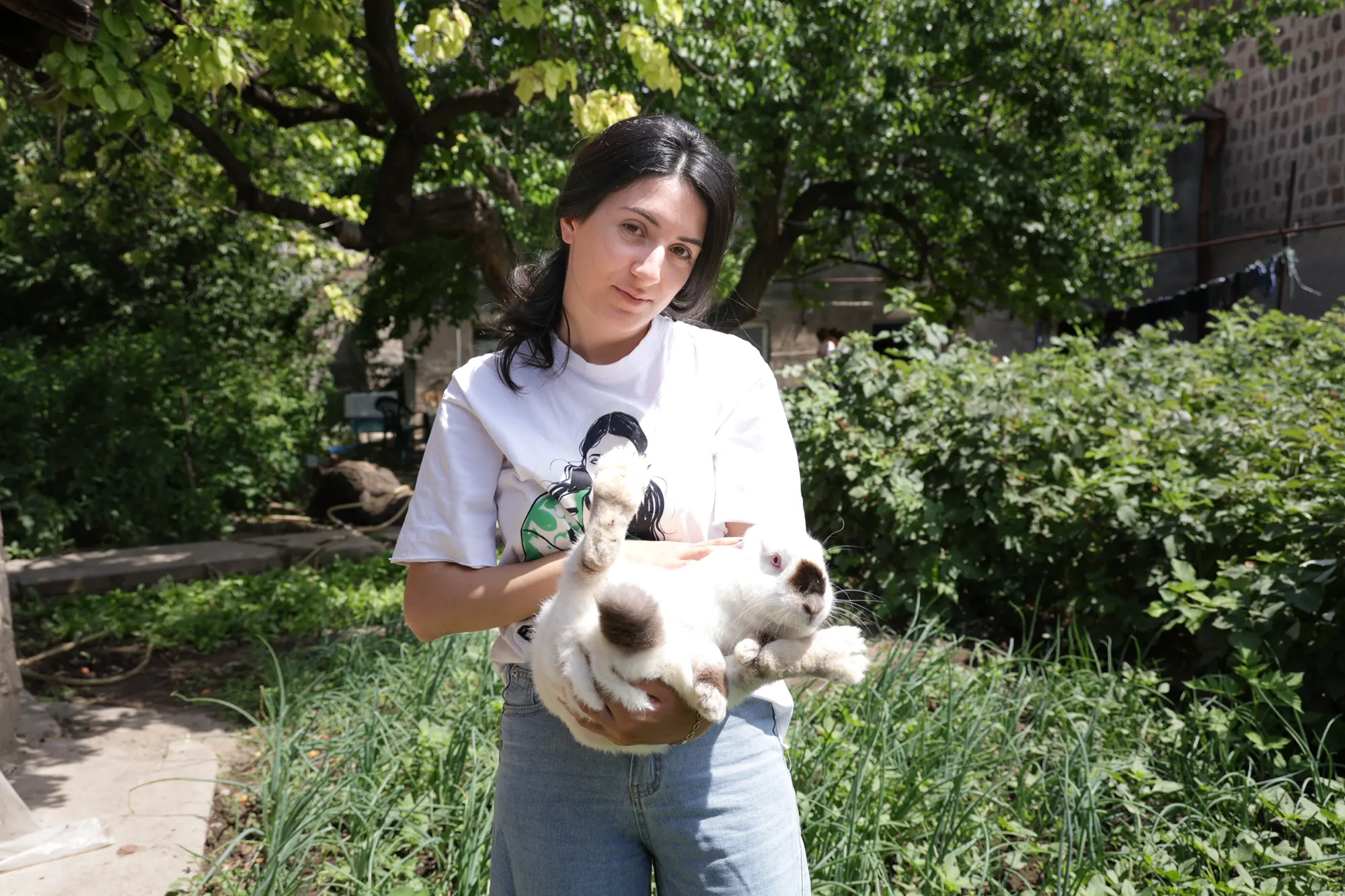 Zoya's New Beginning - Artsakh refugee rabbit farming entrepreneur